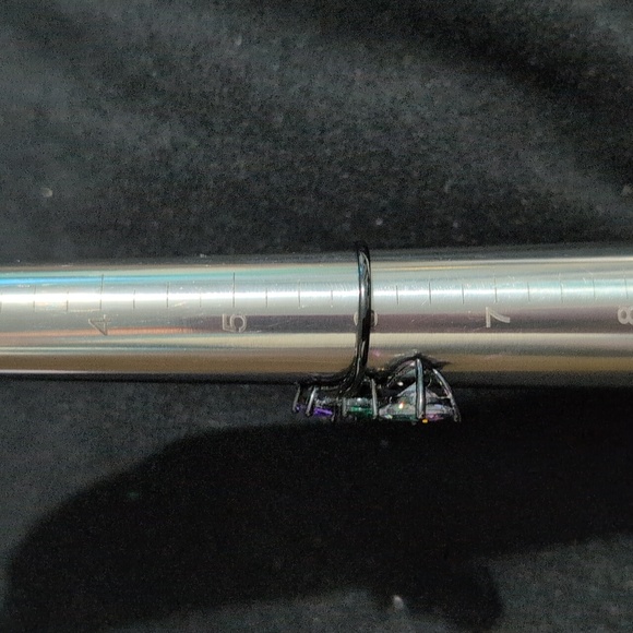 R602 Sterling Silver Mystic Topaz Ring - Charmed Aroma - Picture 8 of 8